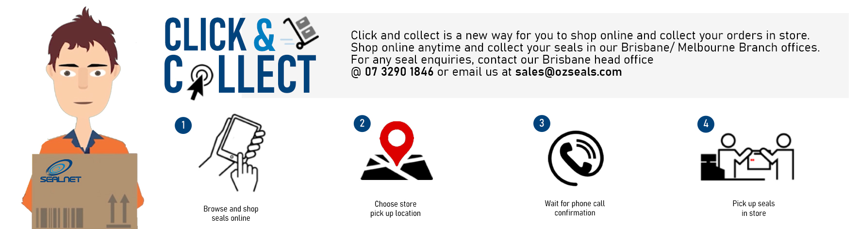 Sealnet Shop Click and Collect